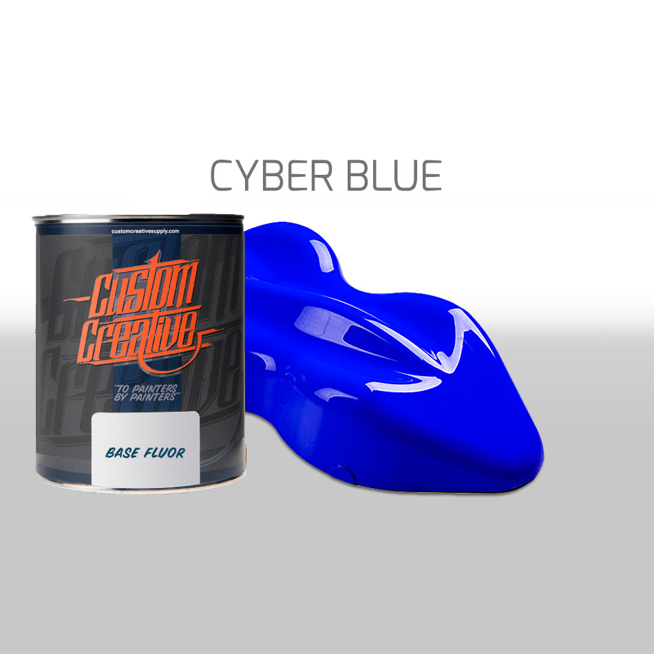 500ml  Fluorescente Cyber Blue