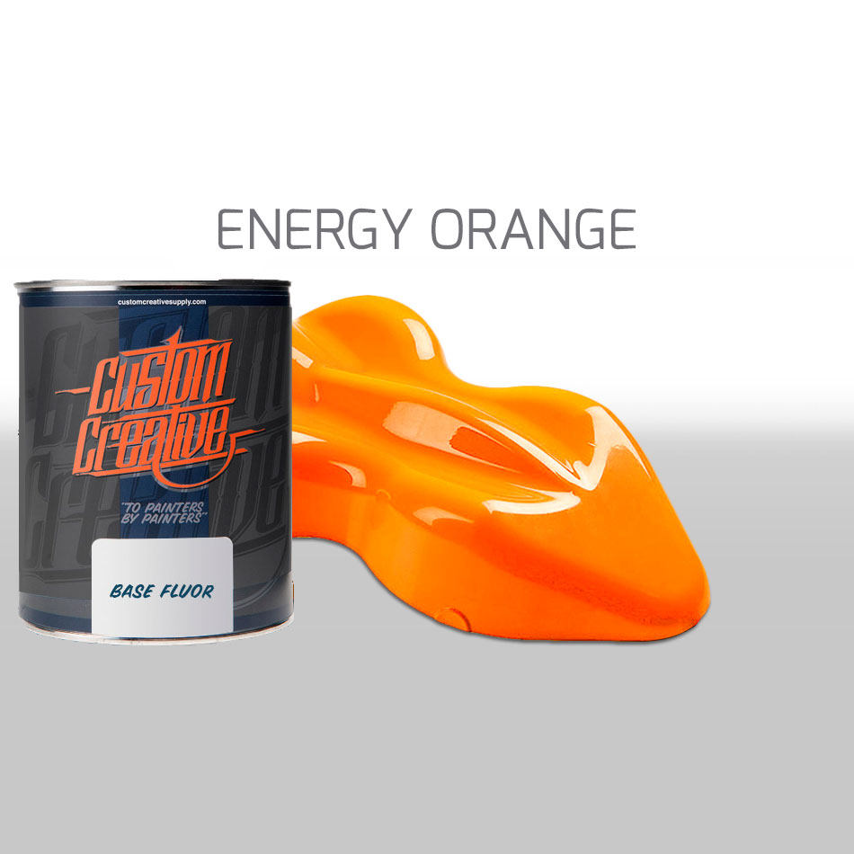 1 Litro Fluorescente Energy Orange