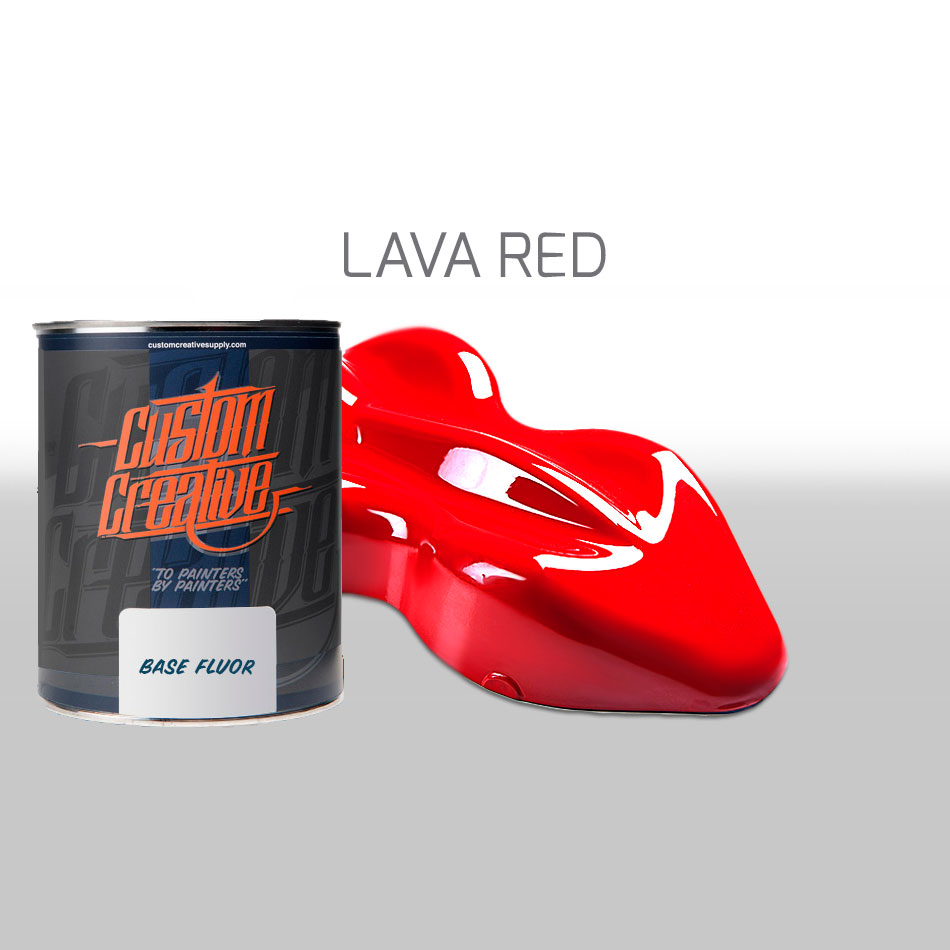 500ml Fluorescente Lava Red